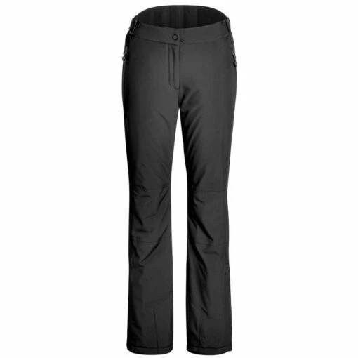 Maier Vroni Slim Long Leg Womens Black Ski Pant